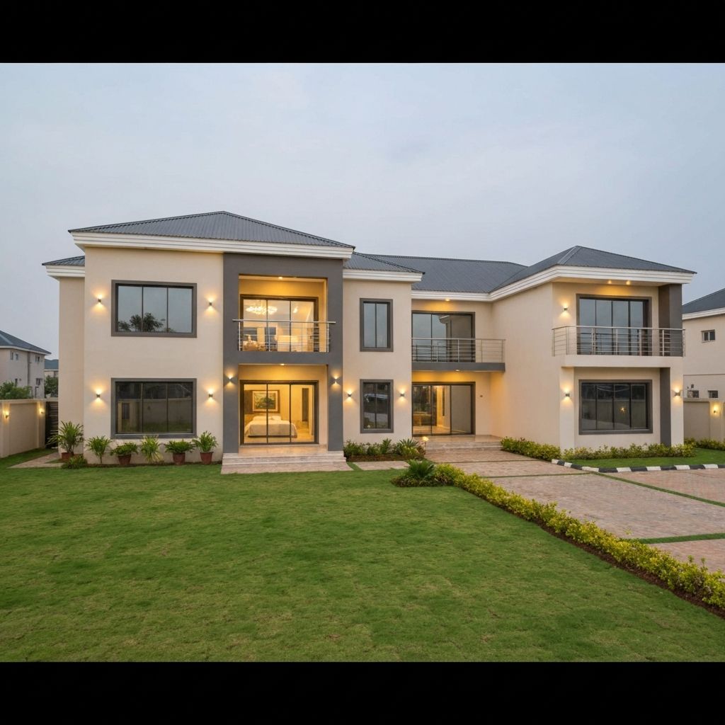 4 Bedroom Fully Detached Duplex with 2 Room BQ